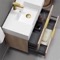 Floating Bathroom Vanity, Modern, 32